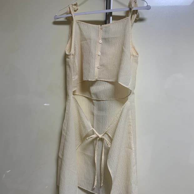 아델리오 레이어드 시스루 원피스