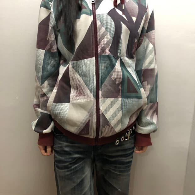 빈티지 mlb 화이트 후드집업