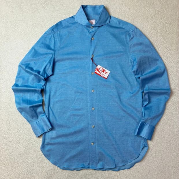 카타리사노 이태리 재패니즈 스카이블루 셔츠 PN5828   