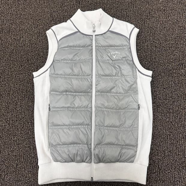 캘러웨이 여성 골프웨어 구스다운 패딩 조끼 100(L)