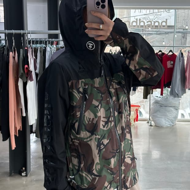 에이프 카모 라이트웨이트 윈드브레이커자켓