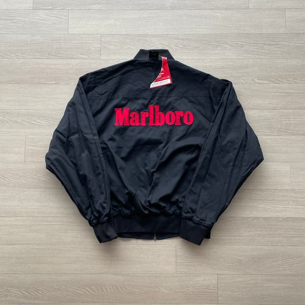 90s 말보로 리버서블 블루종 자켓