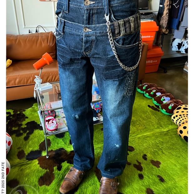 90s GUMU International 2-Waist Denim