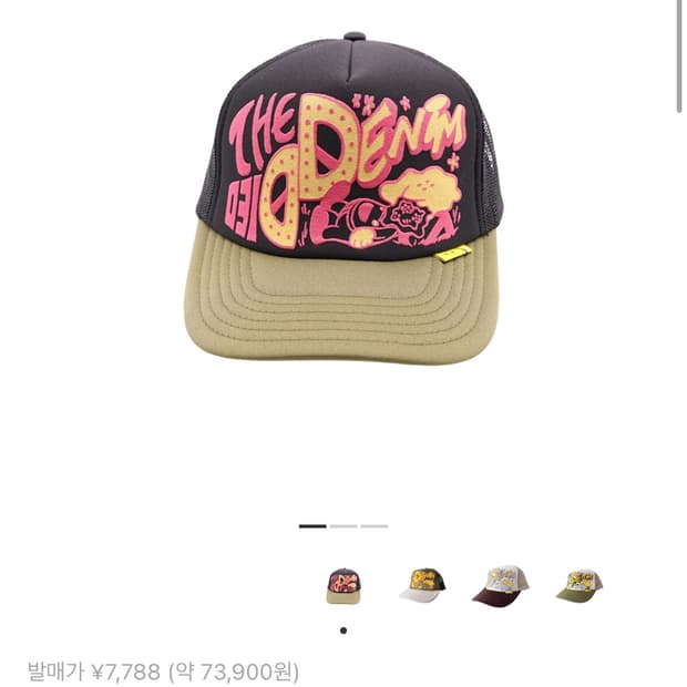 캐피탈 트러커 캡