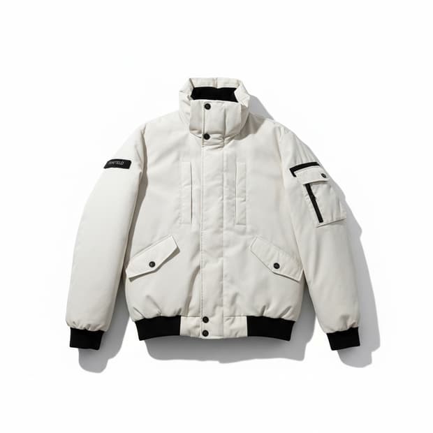 펜필드 덕다운 패딩 아이보리 L