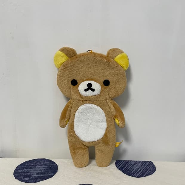 리락쿠마 몸통 파우치 인형 키링