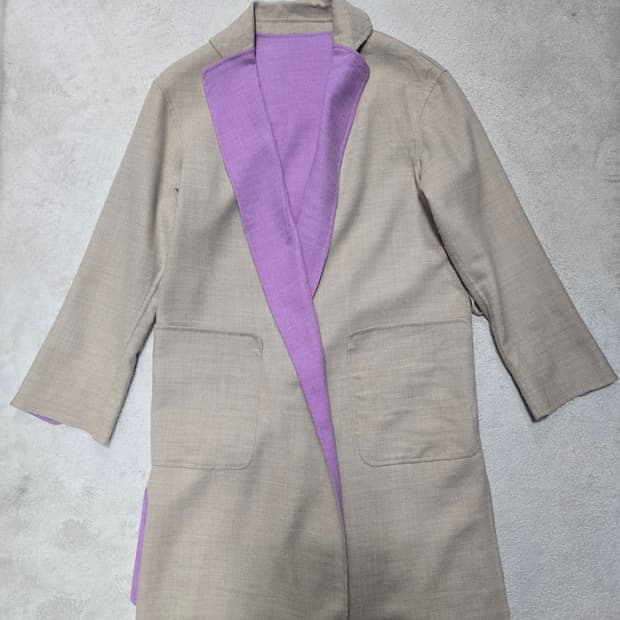 준코시마다 로로피아나 롱 가디건 38