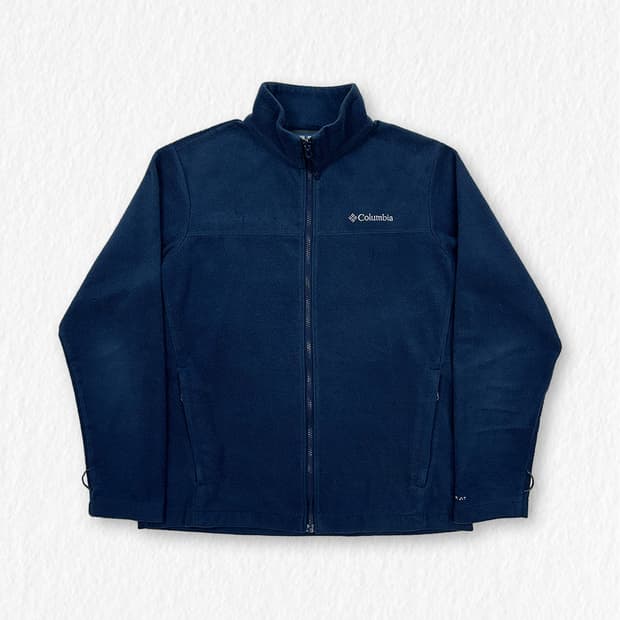 콜럼비아 후리스 블루