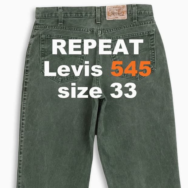 리바이스 545 오렌지탭 90sUSA OR5453401