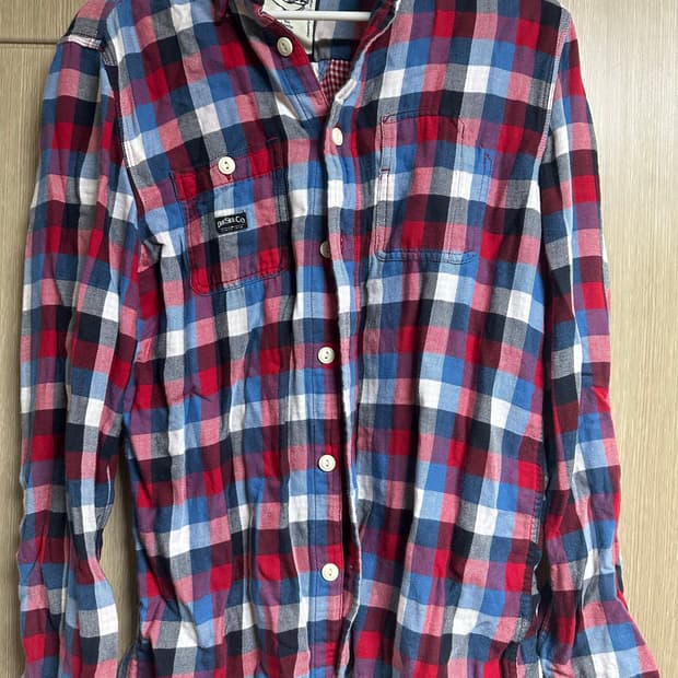 디젤 체크셔츠 M