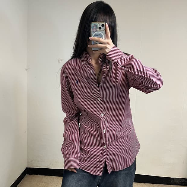 Polo Ralph Lauren Red Striped Shirt