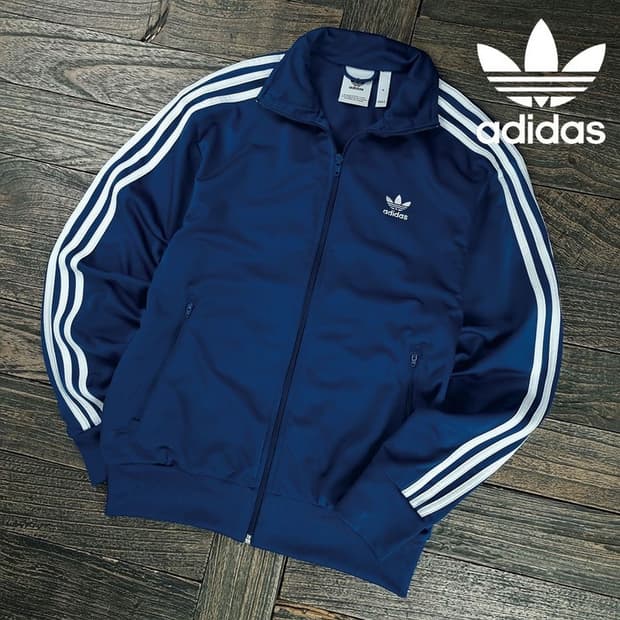 [아디다스] 파이어버드 신형 트랙탑 집업 자켓 네이비 M19391
