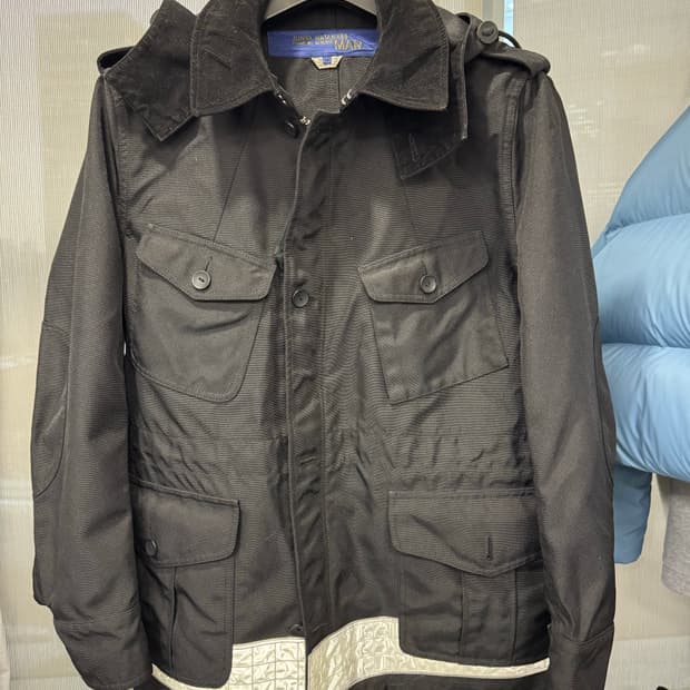 준야 와타나베 꼼데가르송 리플렉트 야상 자켓 M