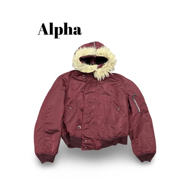 (110)알파인더스트리n2b후드퍼자켓