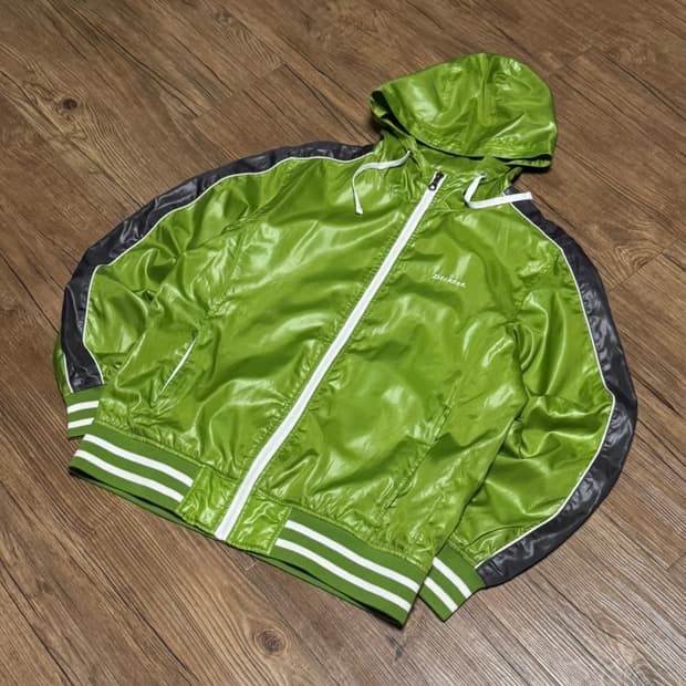 디키즈 그린 바람막이 자켓