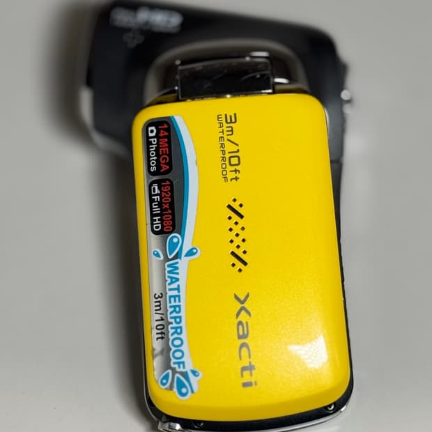 뉴진스 산요 작티 VPC-CG10 올정품(베터리.충전기.선.케이스)