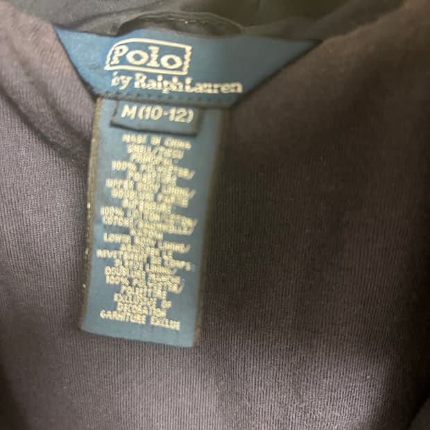 폴로 네이비 투웨이 바람막이