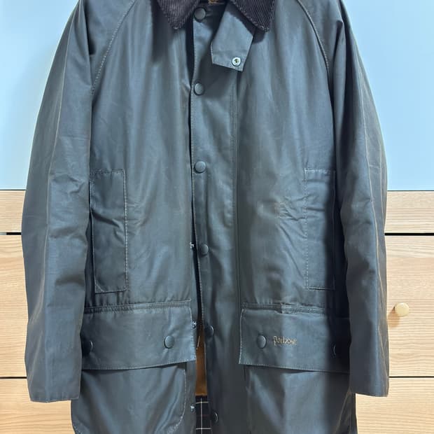 바버 클래식 뷰포트 올리브 36사이즈 내피포함 새상품