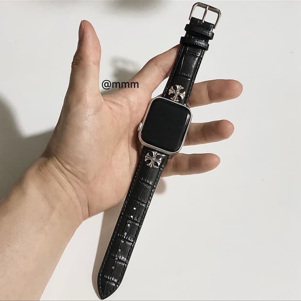 애플워치 가죽스트랩 새상품