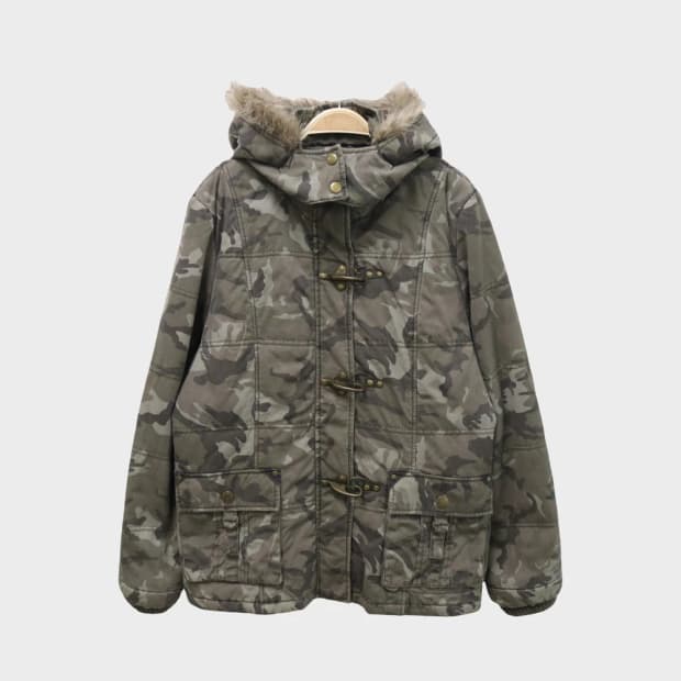 콘플레이크 밀리터리 야상 점퍼 60940