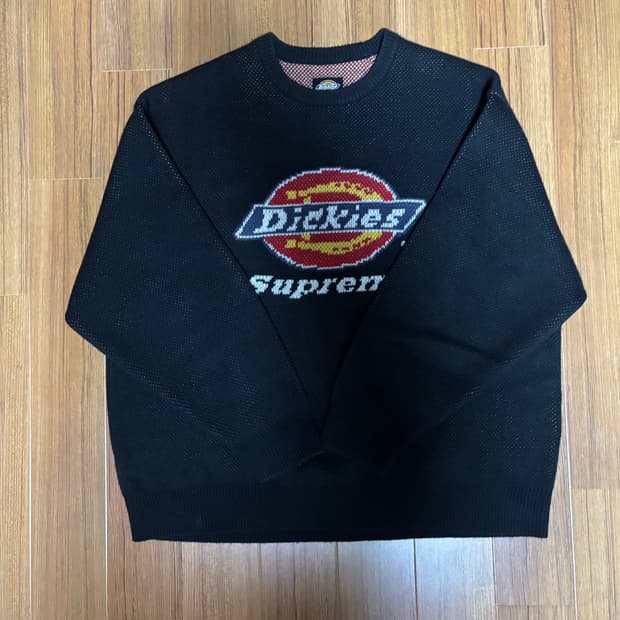 슈프림 디키즈 니트