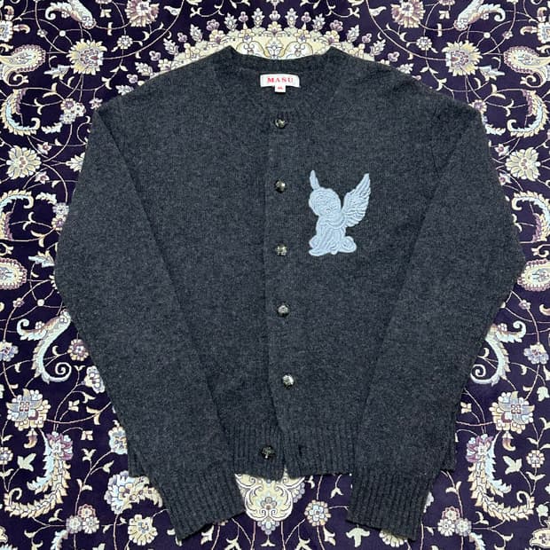 Masu 24fw 앤젤 가디건