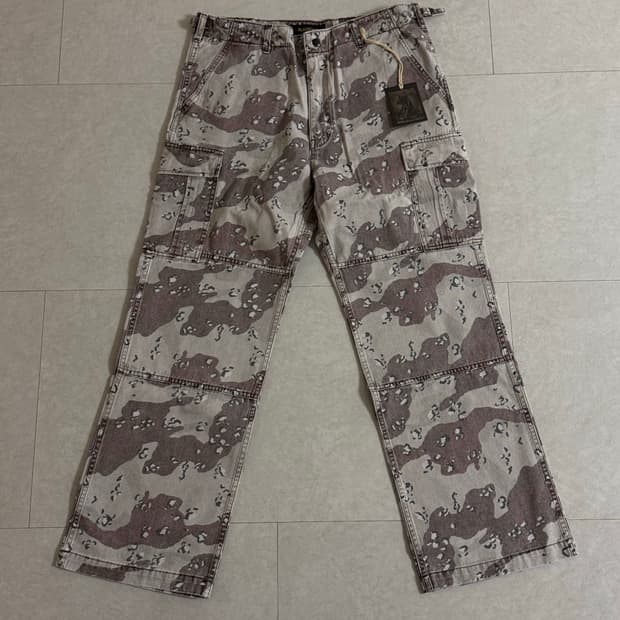 블랙아웃 데저트 카펜터 XL 카모팬츠