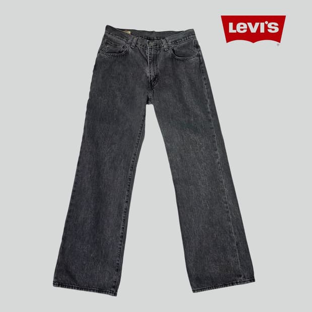 [W32L32]리바이스 567 프리미엄 흑청 데님팬츠