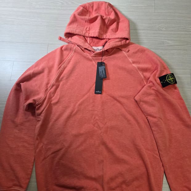 [새제품/급처] 스톤아일랜드 플리스 가먼트 다이드 후드티