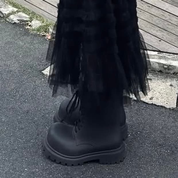 발렌시아가 XL 아미 부츠