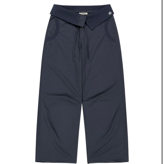 COYSEIO FLOW FOLD PANTS NAVY 1싸