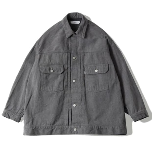 그라프페이퍼 컬러패스트 데님 자켓 1사이즈 팝니다
