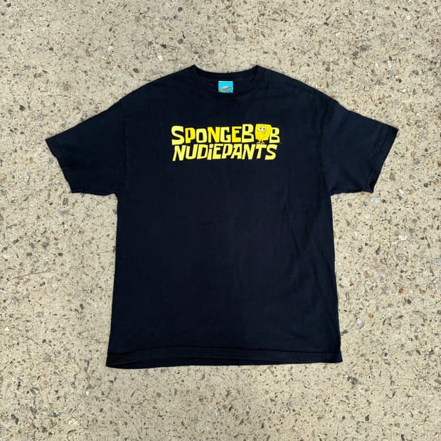 00s spongebob nudiepants tshirt