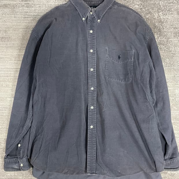 Polo RL BIG SHIRT 코듀로이