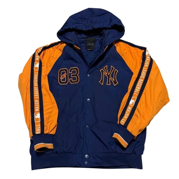 MLB 뉴욕 양키스 후드 봄버 자켓