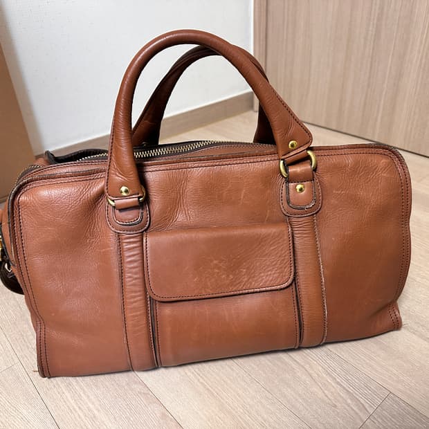 요시다포터 Baron 보스턴백 브라운