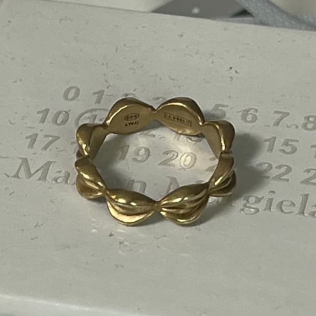 [마르지엘라/반지] 8호 옐로우골드 색상