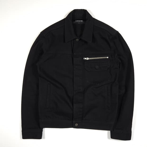 앤더슨벨 블랙 트러커 자켓