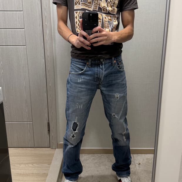 Levi’s 519 repair vintage
