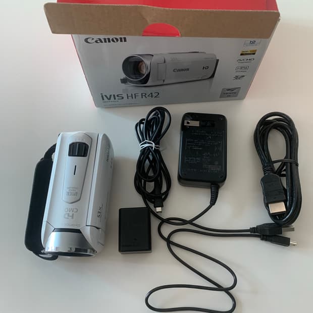 캐논 ivis (vixia) hf R42 빈티지 캠코더