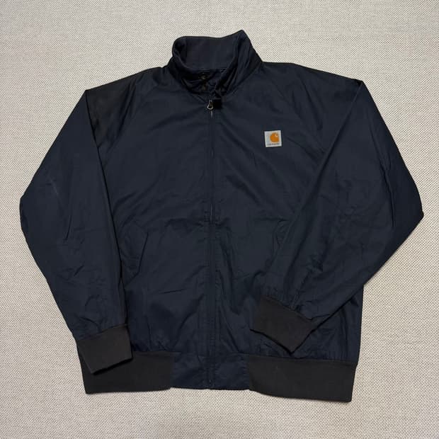 칼하트 트랙 바람막이 블루종 자켓
