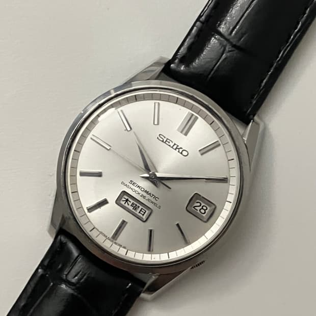 희귀 세이코매틱 한자판 칼침 위크데이터