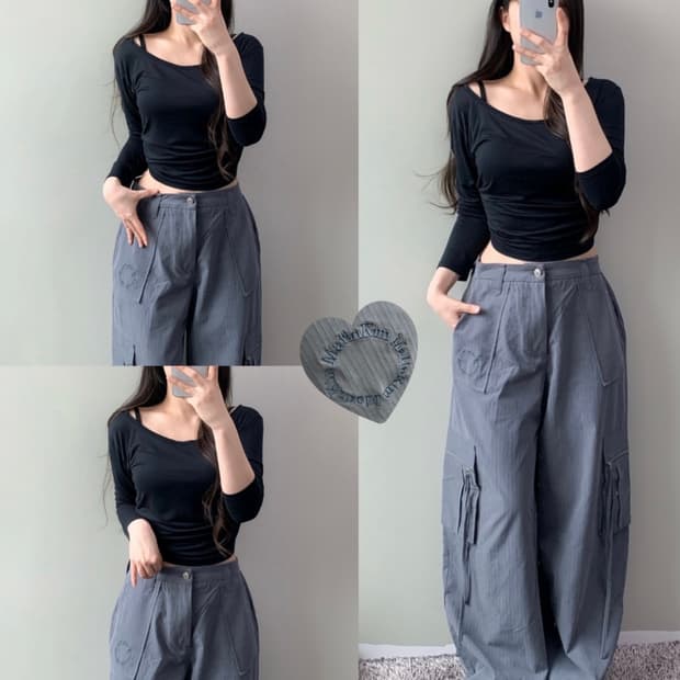 마뗑킴 카고 팬츠 