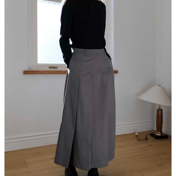 Fosea Terrace pleats skirt