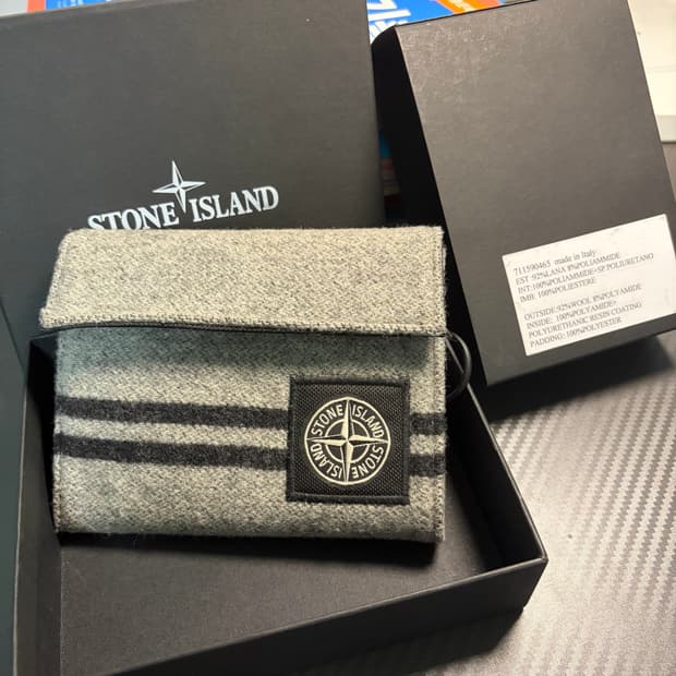 스톤아일랜드 wool wallet