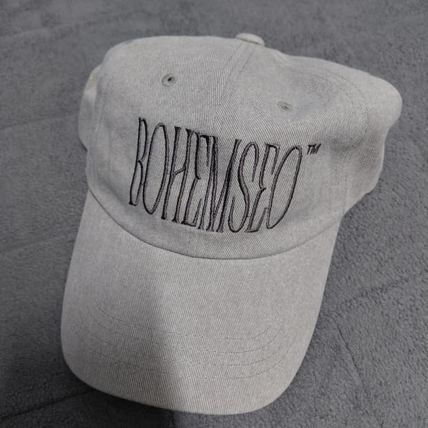 보헤미안 서울 시그니처 로고 볼캡