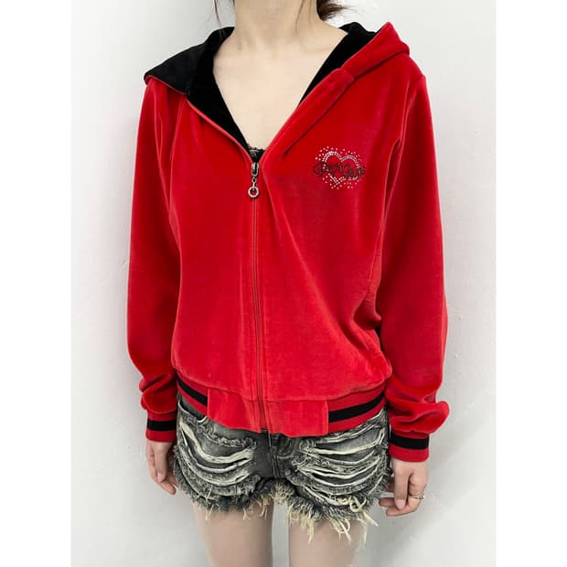 레드 벨벳 핫픽스 후드집업❤️