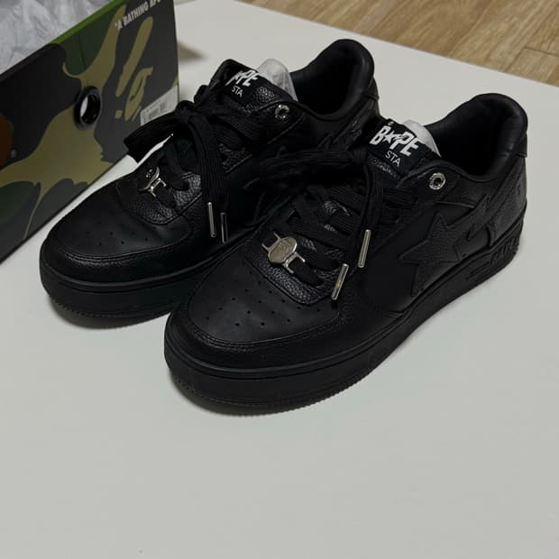 Bape Sta Triple Black 250 / 베이프스타 올블랙