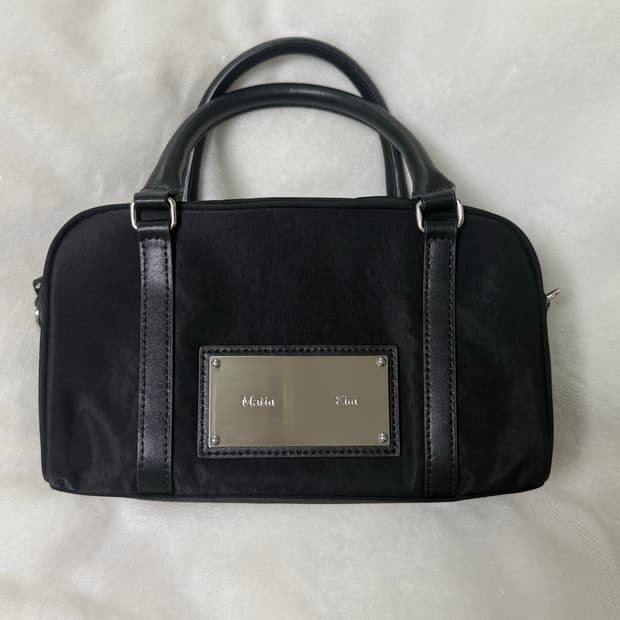 마뗑킴 베이비 스포티 토트백 블랙