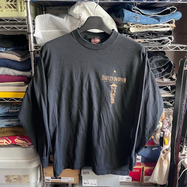90s usa 할리데이비슨 긴팔